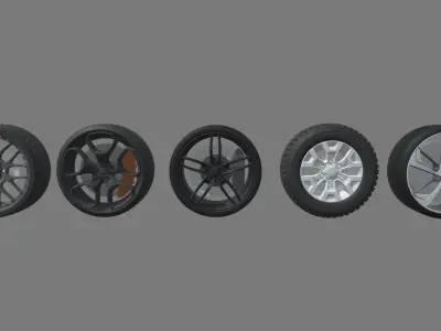Rim Pack 01 3D model