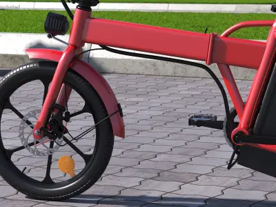 Electric Bikes Collection 3D model