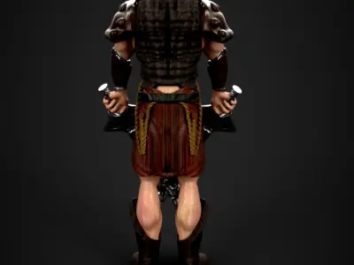 Bogatyr warrior 3D model