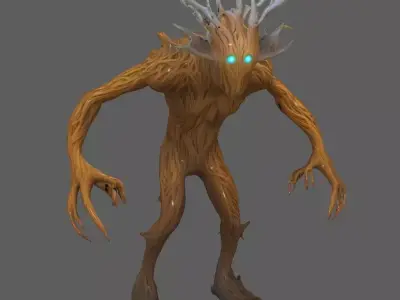 Creature 3D model 8