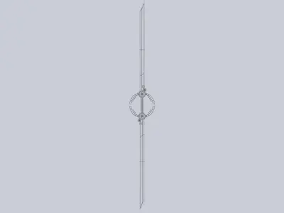 Twinblade Low-poly 3D model get