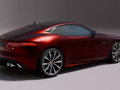 Jaguar F-Type 3D Model 3D model