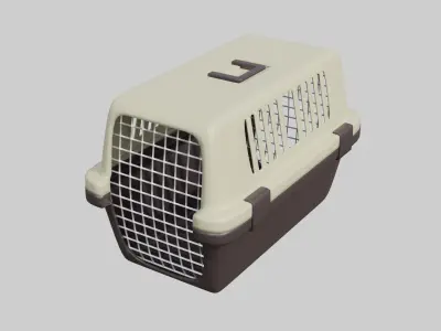 PET CARRIER Low-poly 3D model
