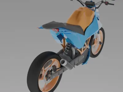 motorcycle 3D model buy