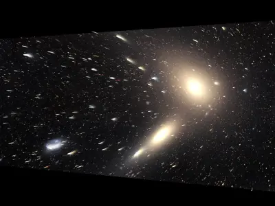 Fornax Cluster 3D model purchase