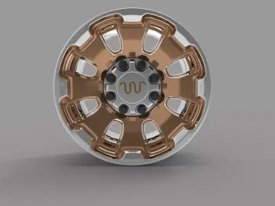 Ford F-250 F-350 King Ranch OEM Wheel 3D model