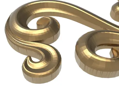  decorative pattern ready for 3D printing 3D model 515