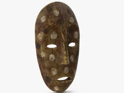  African Congo Mask 8 