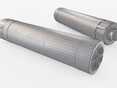 AAC Ti-Rant 45S Suppressor Low-poly 3D model