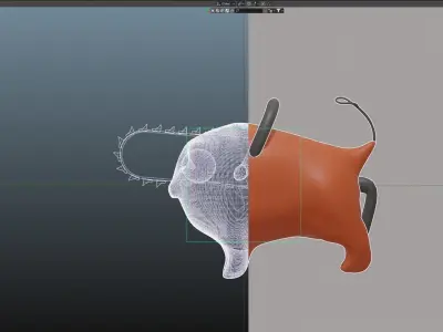 Pochita dog Free 3D model