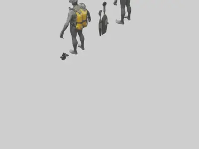 Diving Gear model 3D model