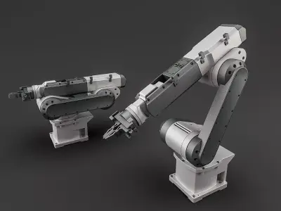Mechanical arm 3D model buy