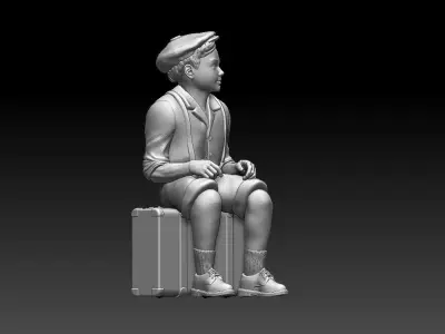 PASSENGER 3D print model 11