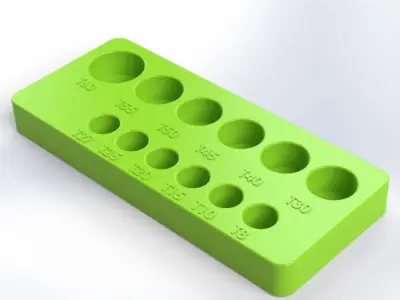 Torx Bit Socket Set T8-T60 3D print model