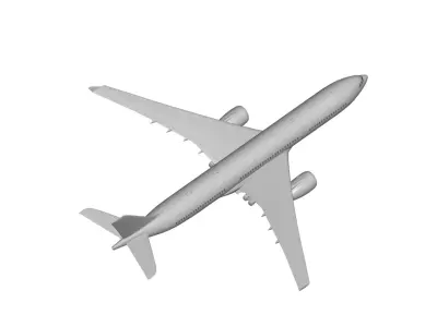 Airbus A330 3D model buy