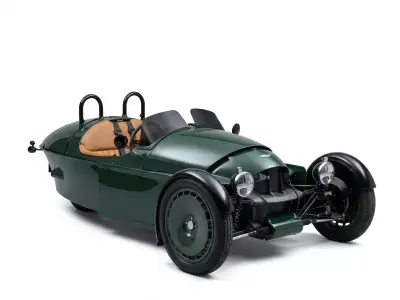 Morgan Super 3 Roadster Low-poly 3D model