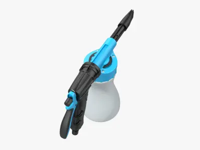 Foam Dispenser Spray Gun 3D model