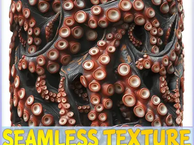 Octopus Seamless Texture Texture by zames1992 from CGTrader