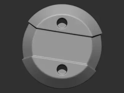 Sci-fi Hardsurface IMM Brush Pack 12 in One vol 3 3D model