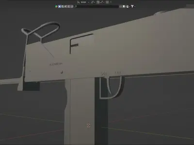 9mm smg Free 3D model