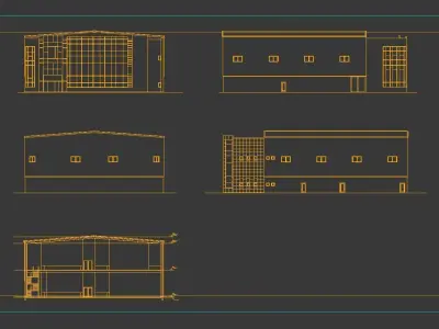 factory building -updated on 3-3-2021 3D model