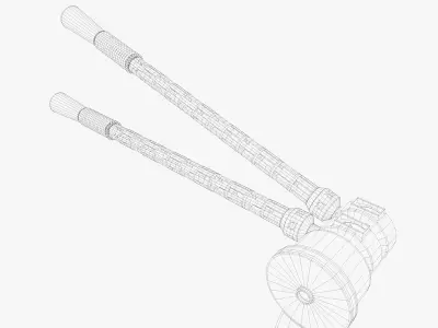 Military Aircraft Gun Free 3D model