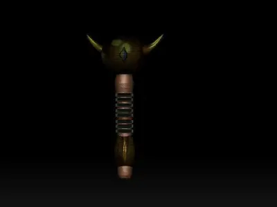 magic staff 3D model