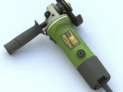 Angle Grinder Middle SM 3D model