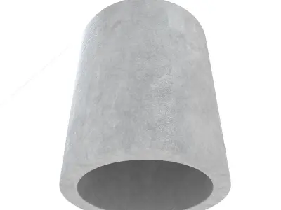  Concrete Pipes 3D model