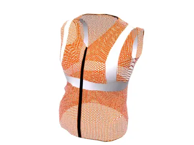 Safety Jacket Low Poly Low-poly 3D model