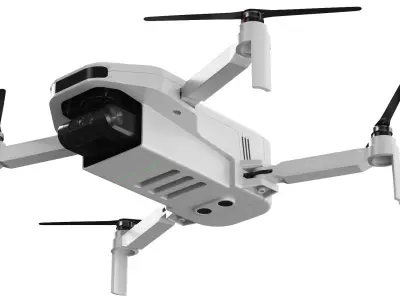 Detailed Drone 3D model