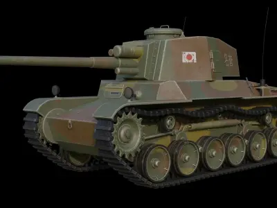 Chi-Nu Kai Low-poly 3D model