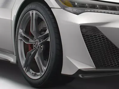 Acura NSX Type S 2022 wheel 3D model
