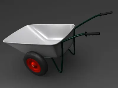Wheelbarrow4 wheelbarrow 3D model
