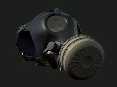 3D Protest Mask 3D model