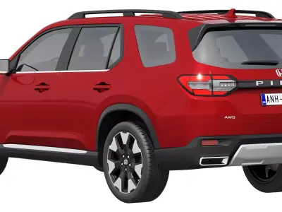 Honda Pilot 2026 3D model