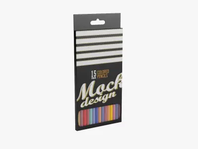 Pencil Box 3D model