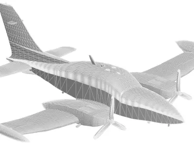 Aircraft 28 3D model