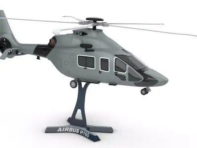 H160 Airbus 3D print model