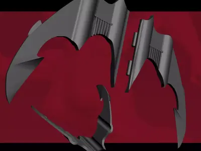 BATMAN 89 BATERANG 3D print model