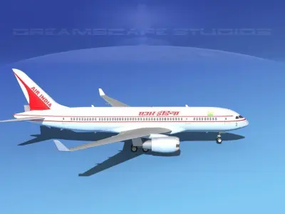 Boeing 787-8 Air India 3D model