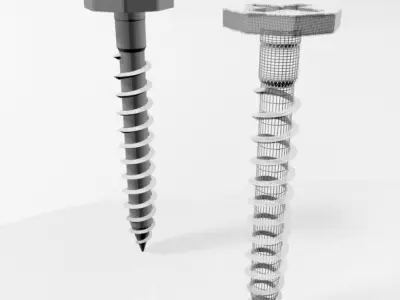 Drywall Screw 08 3D model