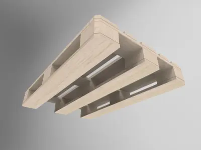 Euro Pallet 3D model purchase