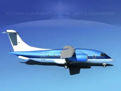 Dornier 328Jet Alps 3D model