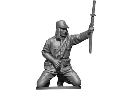 Japan Soldier ww2 3D print model buy