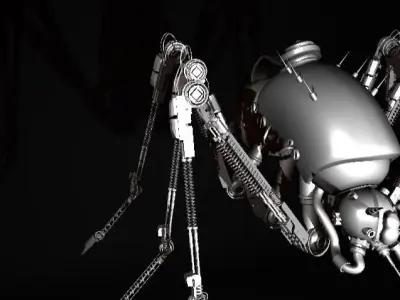 Robot Grasshopper 3D model