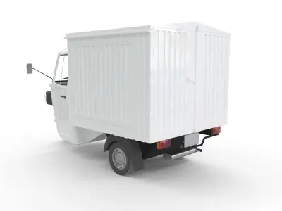 Tuk-Tuk Freight 3D model