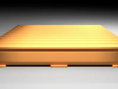 Pallet - Two Way Block 3D model