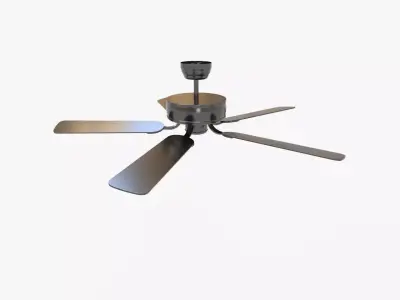 Ceiling Fan Classic Royal Antique 3D model