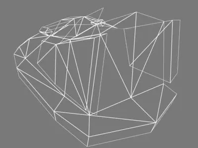 BHoverCraft speedboat 3D model